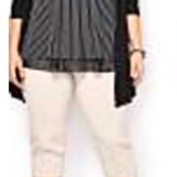 CAPRIS, SAVVY FIT TWILL, LINEN COLOUR, SIZE 26, RAYON/SPANDEX, FLY FRONT, SLASH - Picture 1 of 7